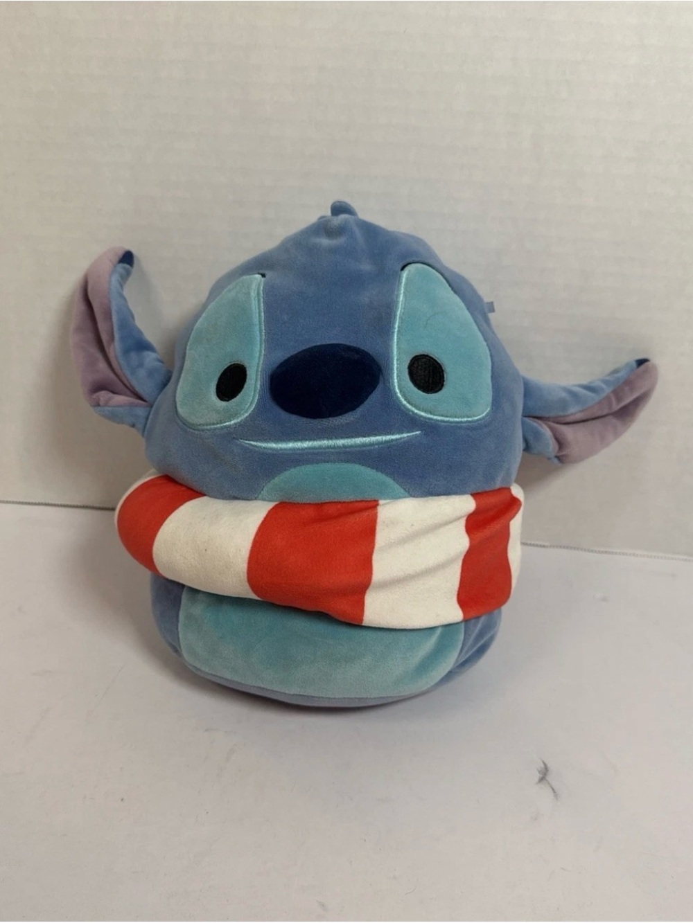 Squishmallow Kellytoy Plush Disney Lilo & Stitch Lifesaver Ring Stitch 8"